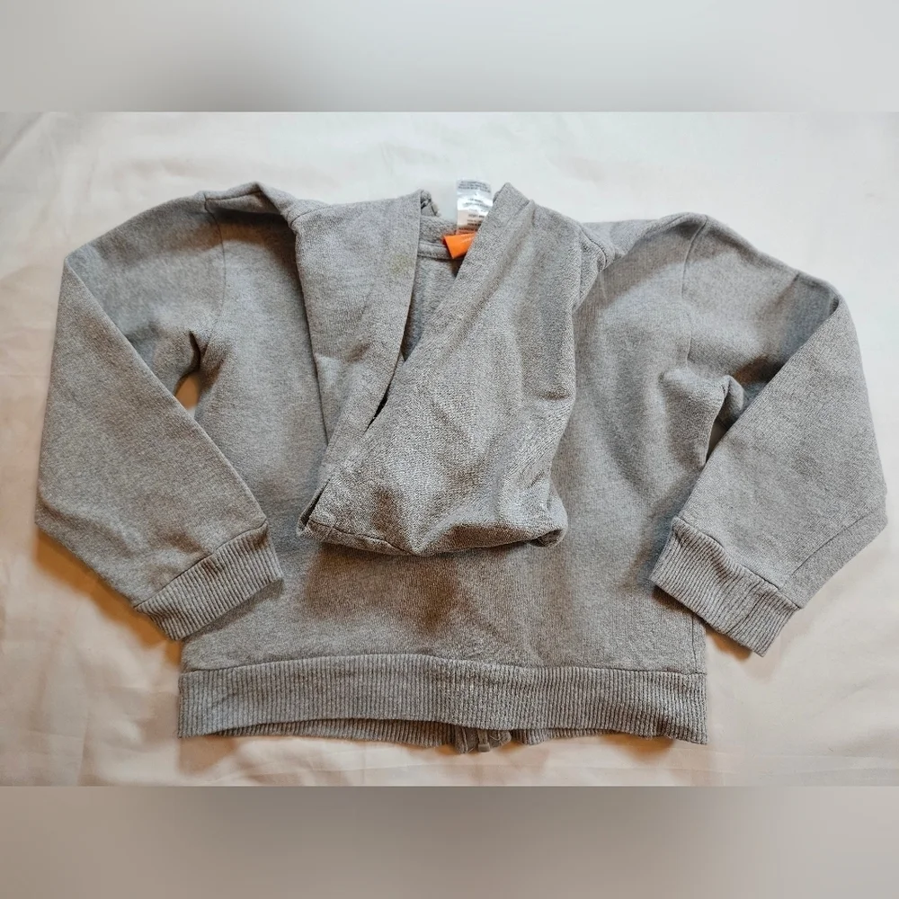 Nickelodeon Boys Gray Team Paw Patrol Long Sleeve Zip Up Hoodie Size 6